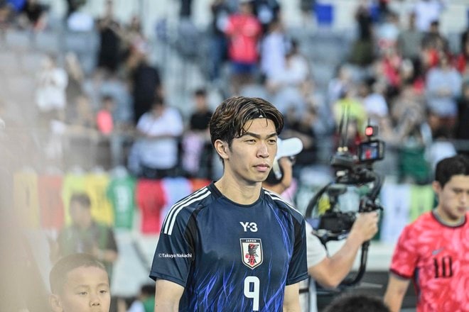 【宮代大聖アルバム】FW宮代大聖の韓国戦で先発出場した写真33枚！ サッカー日本代表がE-1連覇を達成した記念試合での現地写真「日本代表ー韓国代表」の画像032