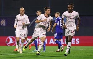 ｢ガッビアのゴールえぐかっこよ｣!! ミランDFがポストに激突も魂の｢先制ゴール｣! グループ2位浮上でチャンピオンズリーグ決勝T進出をかけて最終節への画像