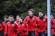 サッカー日本代表がサウジアラビア戦に向け「非公開練習」を敢行！ 冒頭15分で見えた森保ジャパンの最新状況の画像