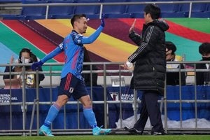 「2月1日サウジアラビア戦」でのサッカー日本代表・森保一監督の決断「戦術的交代」を守備にも広げた日本代表【5人交代制でサッカーはどう変わったか、そしてどう変わるか】(4)の画像