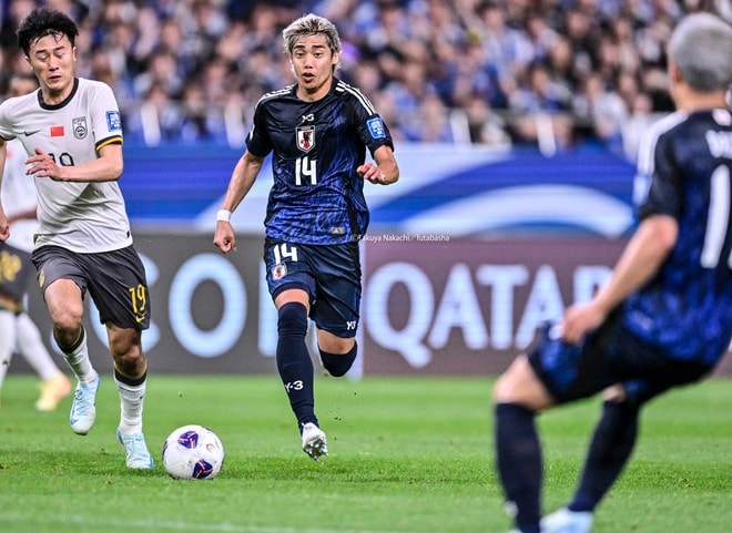 【photoギャラリー】サッカー日本代表が中国代表を７得点で撃破！ 伊東純也の復帰、高井幸大の代表デビューなど、興奮の一戦の画像063