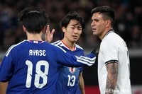 谷口彰悟の密着マークが示すA代表｢次のレベル｣への進化！上田綺世＆中村敬斗｢得点シーンではない｣新機軸のプレーも！【サッカー日本代表｢11月シリーズ｣の大激論】(1)