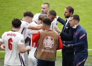 【EURO2020ベスト16】イングランド対ドイツ(1)鮮やかな英の3バック戦術「ドイツ両翼封印作戦」の画像