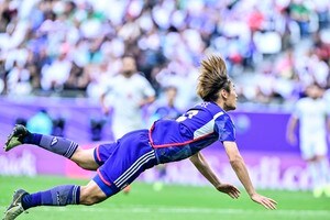 「ここ決めていれば」日本代表が1点リードの場面で迎えた「久保建英→上田綺世の決定機」に悔やむ声続々！「このクロスえぐすぎた」と久保の技術力にも賛辞と驚きの画像