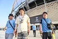 【サポーターアルバム(2)】「川崎フロンターレ―アルサッド」プリンススタジアム前で川崎サポーターが決起の姿見せた！ 準々決勝のために大挙した川崎サポーターの現地撮影写真84枚の画像012