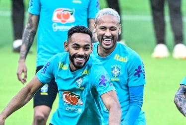 ブラジル代表が練習中に「つかみ合いの緊迫事態」！ ネイマールらが