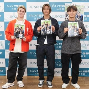 ｢どこのボーイズグループですか？｣ヴィッセル神戸“爆イケ5選手”のモデルショットが沸騰｢ほんまイケメン揃ってるな！｣の画像