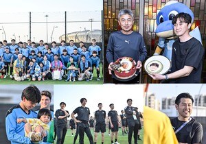 【川崎フロンターレアルバム】サウジアラビア到着翌日4月23日のジェッダ市内での「コーチングスタッフ＆クラブスタッフ写真」と「選手と子どもたちの交流写真」合計98枚！の画像