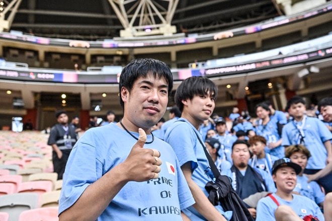 【サポーターアルバム(3)】3得点勝利でクラブ初アジア・ファイナリスト！ ACLE準決勝に駆け付けた川崎サポーターの現地撮影62枚！「川崎フロンターレ―アル・ナスル」の画像015