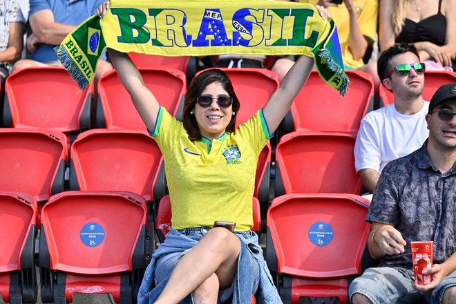 【パリ五輪・現地撮】なでしこジャパン、ブラジル代表戦の激闘フォトレポート……前半にPK失敗も、後半ATに熊谷紗希＆谷川萌々子の2発で逆転勝ちの画像062