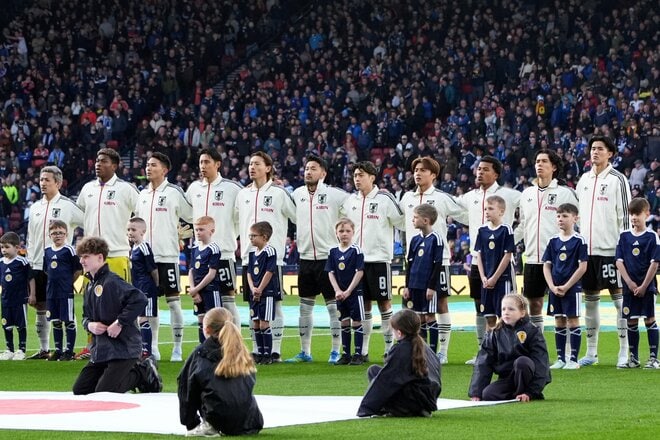 【現地写真100枚】伊東純也＆三笘薫の決勝弾から駆けつけた南野拓実＆遠藤航の姿まで！初招集、復活組、主力組も躍動！森保ジャパン｢英国遠征｣厳選ショットの画像038