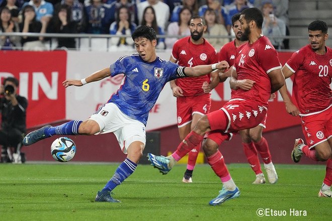 日本代表、チュニジアに2-0勝利で雪辱を果たす！【日本代表vsチュニジア代表】原悦生PHOTOギャラリー「サッカー遠近」の画像009