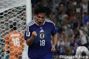日本代表の歴史的W杯4発快勝劇を現地撮影！上田綺世、鎌田大地、伊東純也の得点、ピッチ上での躍動と歓喜！試合後の板倉滉と吉田麻也【日本代表vsチュニジア代表】激闘PHOTOギャラリーの画像