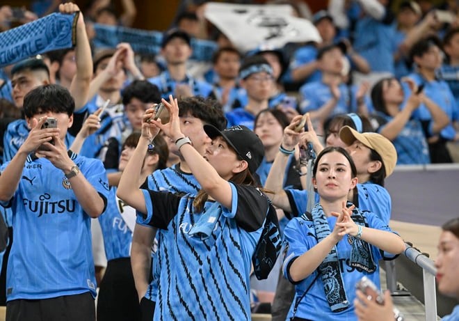 【サポーターアルバム(1)】3得点勝利でクラブ初アジア・ファイナリスト！ ACLE準決勝に駆け付けた川崎サポーターの現地撮影70枚！「川崎フロンターレ―アル・ナスル」の画像012