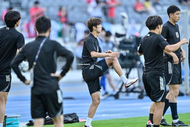 【山田新＆大関友翔アルバム】韓国戦での川崎フロンターレ2選手の写真43枚！ 試合出場ならずも韓国・龍仁で戦った記録写真「日本代表ー韓国代表」の画像008