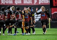 井上健太の豪快ミドルで先制! 横浜F・マリノス、無敗のブリーラム相手に5-0大勝【AFCチャンピオンズリーグエリート4節 横浜F・マリノスvsブリーラム・ユナイテッド】原悦生PHOTOギャラリー「サッカー遠近」の画像