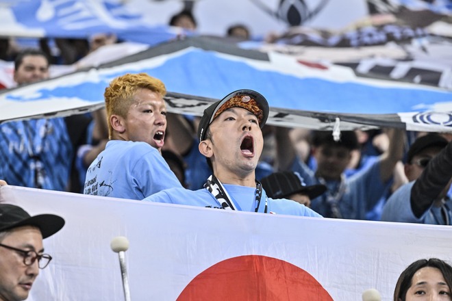 【サポーターアルバム(1)】3得点勝利でクラブ初アジア・ファイナリスト！ ACLE準決勝に駆け付けた川崎サポーターの現地撮影70枚！「川崎フロンターレ―アル・ナスル」の画像043