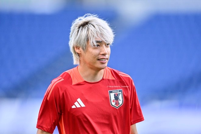 【現地撮】伊東純也のW杯最終予選・中国戦前日のトレーニング写真17枚！ サッカー日本代表の難しい初戦を前に笑顔見せたの画像016