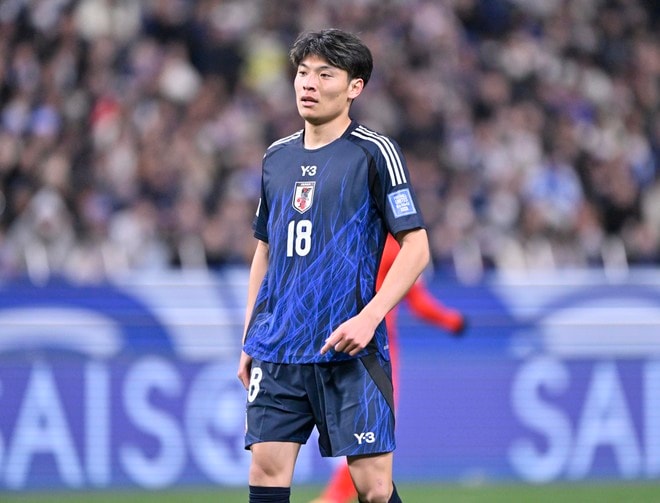 【試合アルバム】「サッカー日本代表―バーレーン代表」森保ジャパン、鎌田大地、久保建英、伊東純也ら躍動でW杯出場決定試合のプレー写真「中地拓也 撮影写真」の画像022