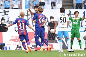 PHOTOギャラリー「ピッチの焦点」【明治安田Ｊ１リーグ　第２２節　ＦＣ東京ｖｓジュビロ磐田　２０２２年７月１７日　１８：０３キックオフ】の画像