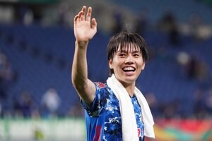 サッカー日本代表「選手査定｣2021年10月「サウジアラビア代表＆オーストラリア代表」戦(2)A代表「初スタメン&初ゴール」田中碧の評価は?【図表】の画像
