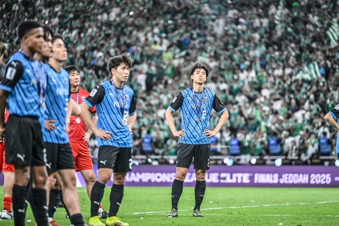 【川崎フロンターレアルバム】ACLE決勝での高井幸大の写真41枚！ フル出場も敗れ、試合後には涙を見るなど悔しさを露わに「アル・アハリー川崎フロンターレ」の画像003