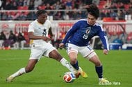 22歳＆20歳の日本人コンビで決勝ゴール！ 佐野航大の華麗なターン＆スルーパスから塩貝健人がニアサイドを打ち抜く！｢W杯サプライズある｣｢メンバーに入れてほしい｣の画像