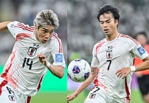 【サウジに快勝した森保ジャパン。次なる難敵・オーストラリアをどう攻略する？(2)】3－4－2－1のミラーゲーム。日本最大のストロング・三笘＆伊東で相手を粉砕せよ！の画像