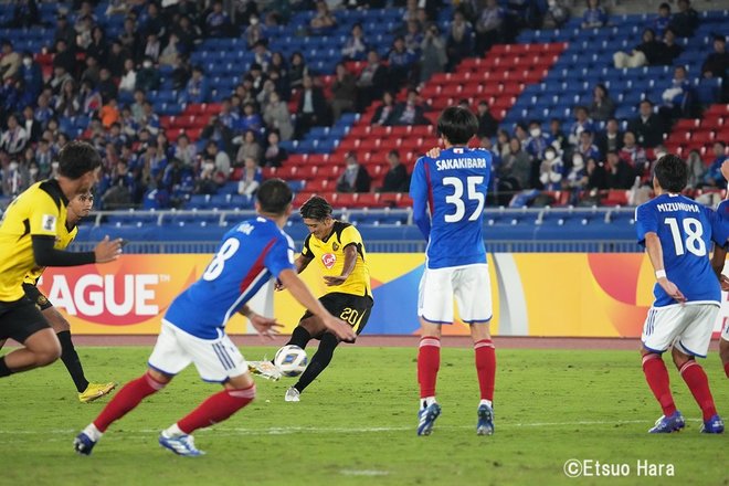 フィリピンカヤFCの日本人選手・堀越大蔵は敗北も「サッカーを楽しんでいる」笑顔！【横浜F･マリノスvsカヤFC】原悦生PHOTOギャラリー「サッカー遠近」の画像002