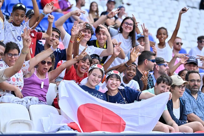 「五輪ではメジャースポーツではないのに…」パリ五輪スタッフが驚いた“日本のサッカー熱”とは……スペインとの準々決勝での光景に対する現地在住者の感想の画像004