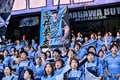 【サポーターアルバム】平日ナイターの試合前から駆け付けた川崎フロンターレのサポーター写真84枚！ 夕日に照らされながらの等々力ショット「川崎フロンターレー横浜FC」の画像034