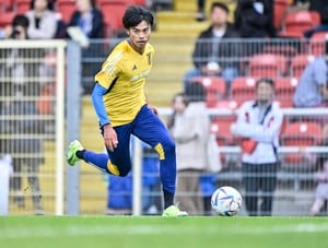 「どのゴールもバケモンすぎる」「圧倒的に三笘」サッカー日本代表・三笘薫も選ばれたプレミアリーグ「月間ベストゴール最終候補8ゴール映像」公開される！ イングランド代表FWハリー・ケイン、ラッシュフォードら豪華な面子と争う、「レスター戦でのPA外からの右足衝撃ゴール」！の画像