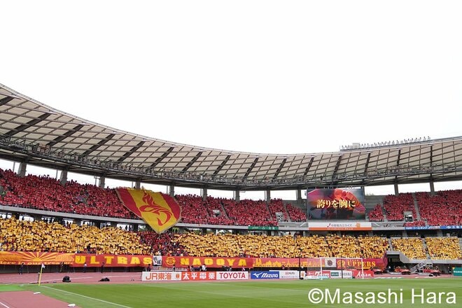 ピクシー凱旋！名古屋が5年ぶり開催の聖地・瑞穂で“Never Give Up”後半ATに同点ゴールを奪って逆転PK勝ち！新たな歴史のスタート！【名古屋グランパスvsアビスパ福岡】激闘PHOTOギャラリーの画像001