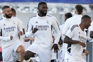 ｢これがヴァイブス｣!! レアル・マドリードの選手たちが試合形式のゲーム勝利で｢大はしゃぎ｣! ドイツ代表DFが｢叩き込んだ決勝弾｣とは?【動画】の画像