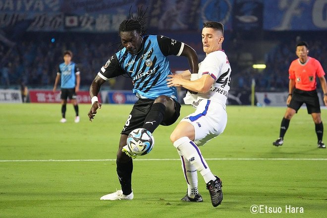 元フランス代表のバフェティンビ・ゴミス初陣の多摩川クラシコ【川崎フロンターレvsＦＣ東京】原悦生PHOTOギャラリー「サッカー遠近」の画像010