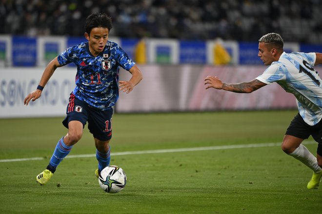 久保建英 U24対アルゼンチン戦2021月3月26日