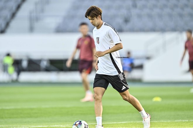 【大関友翔アルバム】川崎フロンターレMF大関友翔の中国戦での写真56枚！ 2試合連続の途中出場で魅せたプレー姿「日本代表ー中国代表」の画像019