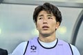【山田新アルバム】川崎フロンターレFW山田新の中国戦での写真19枚！ 日本代表2ndユニフォームを着用した貴重姿「日本代表ー中国代表」の画像010