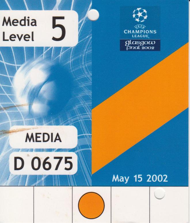 後藤健生の「蹴球放浪記」第123回「UEFAを説得してCL決勝のADカードをもらう」の巻(1)ハンプデン・パークでのレアル・マドリードの「再戦」を追いかけての画像