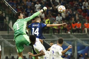 【CL分析】「勝ち点3の価値がある」レアルGKティボー・クルトワの奮闘【インテル対レアル・マドリード、終了間際の決着の理由(2)】の画像