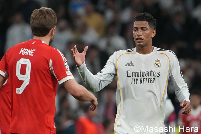 “レアルvsバイエルン”欧州最高峰のベルナベウに潜入！ 日本戦欠場のベリンガム＆ケインが激突！ ヴィニシウスの前に立ちはだかった守護神のノイアー！ スターたちの競演！【レアル・マドリードvsバイエルン・ミュンヘン】激闘PHOTOギャラリーの画像018