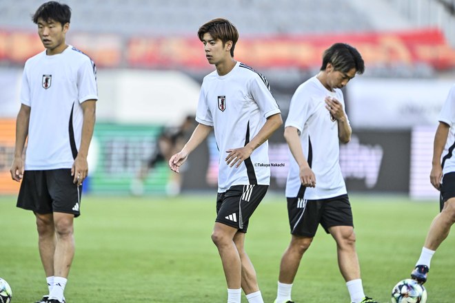 【大関友翔アルバム】川崎フロンターレMF大関友翔の中国戦での写真56枚！ 2試合連続の途中出場で魅せたプレー姿「日本代表ー中国代表」の画像048
