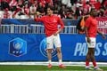 運命の大一番！サッカー日本代表・伊東純也、中村敬斗、関根大輝が語った｢世界一のクラブ｣と｢降格プレーオフ｣(1)純也＆敬斗いつものルーティンと作れない攻撃の形｢準優勝は奇跡ですね｣【激闘33連写】の画像004