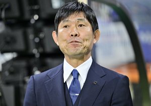 【森保ジャパンはインドネシアとどう戦ったか(1)】突破を懸けた一戦で「先を見た大幅変更」という、森保監督のアジア制覇への執念……旗手怜央がチームを活性化の画像