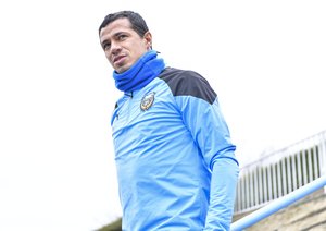 川崎FWレアンドロ・ダミアンがついに練習参加！ 引き上げる際には、自ら日本語で現在の状態を報告して復帰を見据えるの画像