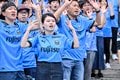 【サポーターアルバム(3)】G大阪戦での観客席＆入場時の川崎フロンターレのサポーター写真77枚！選手と手をつないだ子どもたちなど現地写真「川崎フロンターレーガンバ大阪(3)」の画像012