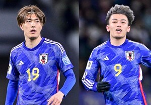 【北朝鮮戦で見えた森保ジャパン「FW陣の序列と起用法」(1)】連係面と連動性で上田綺世の主軸は不動も、小川航基にはエースの牙城を崩す可能性も……短時間出場で出したものの画像