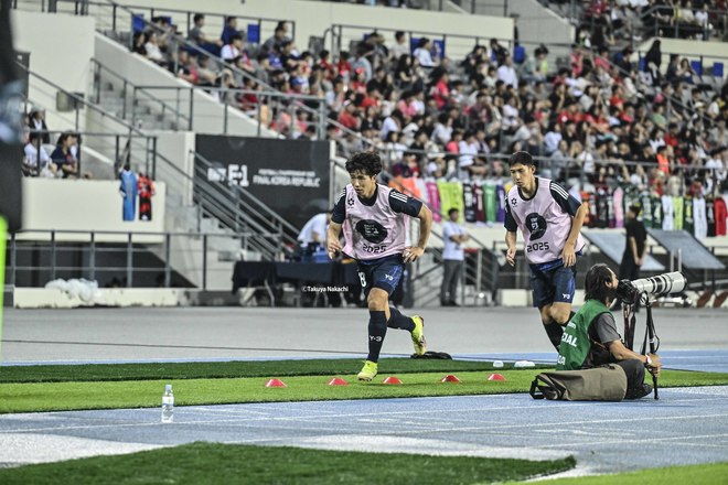 【山田新＆大関友翔アルバム】韓国戦での川崎フロンターレ2選手の写真43枚！ 試合出場ならずも韓国・龍仁で戦った記録写真「日本代表ー韓国代表」の画像037