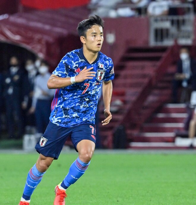 サッカー日本代表「注目選手3人」【オフェンス編】オマーン代表と中国代表を迎え撃つ!久保建英と絶好調・古橋亨梧の起用は?「Jリーグ復帰のエース」大迫勇也が引っ張る?【図表】の画像