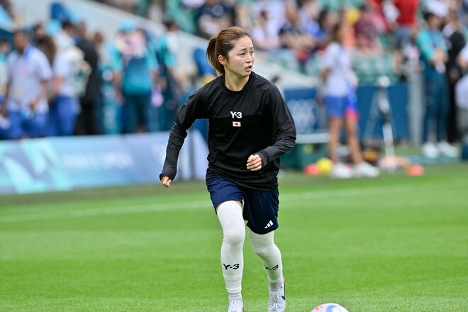 【パリ五輪・現地撮】なでしこジャパン、スペイン代表戦の激闘フォトレポート……藤野あおばの鮮やかFKで先制も、女王に逆転負けの画像013